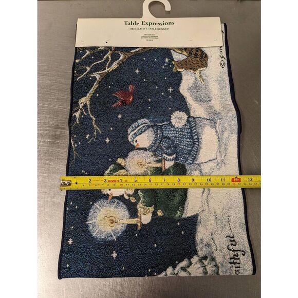 Table Expressions Decorative Christmas Table Runner NWT - Picture 5 of 8